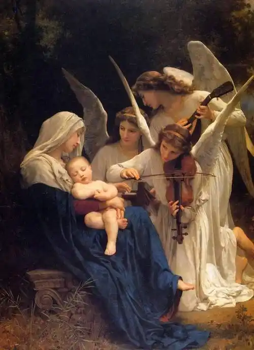 今天六一世界名画里的小天使送给所有的小朋友老朋友们