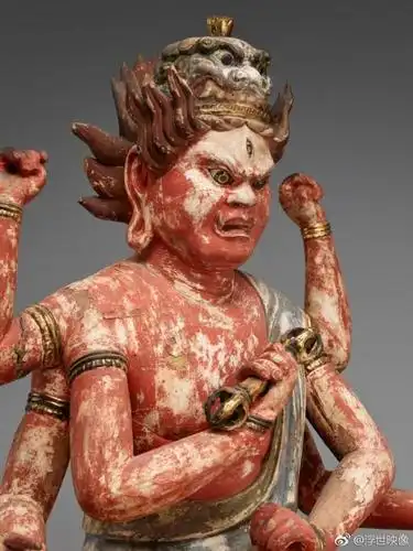 『爱染明王坐像』日本 江戸时代(1615-1868)