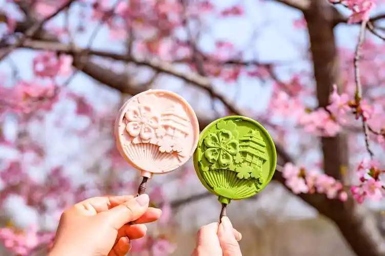 鼋头渚赏樱,30一根的文创雪糕,我吃了俩!_因为_樱花开_游客