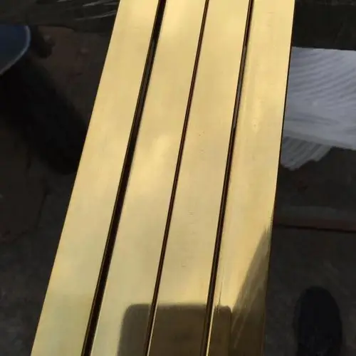 304不锈钢彩色管 方通定制玫瑰金黄黑钛金光面镜面拉丝封釉无