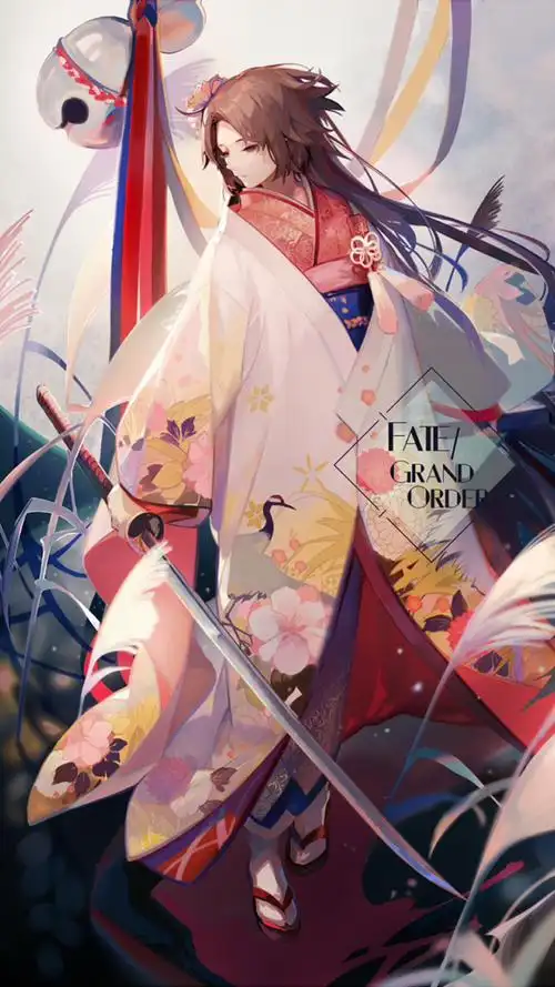《fate/go》两仪式壁纸小说《空之境界》的女主角两仪式也在fgo国服的