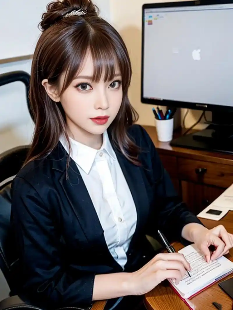 办公室里的小秘书,只要老板吩咐,让我干啥我干啥.