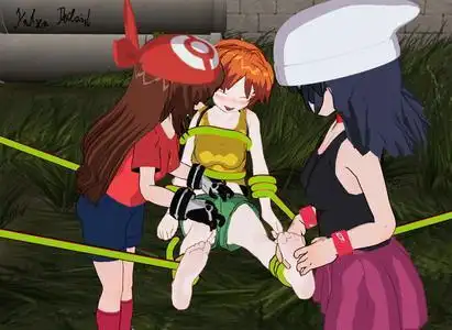 挠动漫美女痒痒漫画