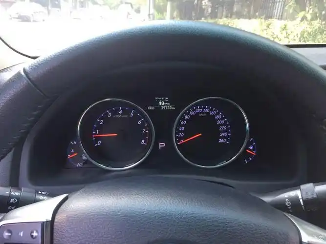 丰田全系油耗表显都很准,比如我的锐志