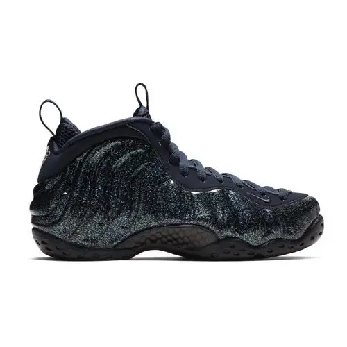 nike/耐克 air foamposite 女款 喷泡 黑曜石 低帮 运动休闲 篮球鞋