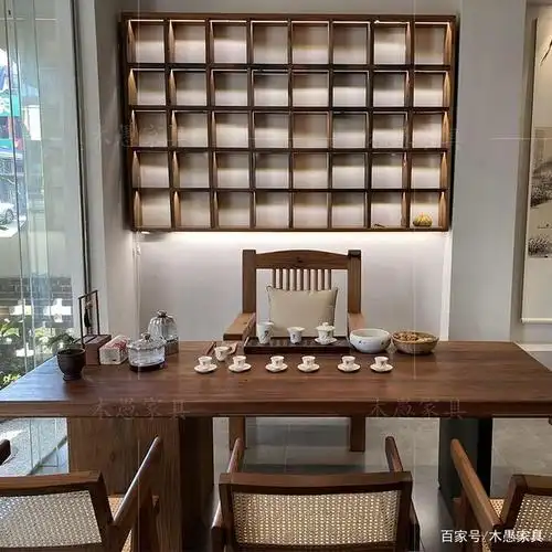 茶室茶空间清啜半盏茶露