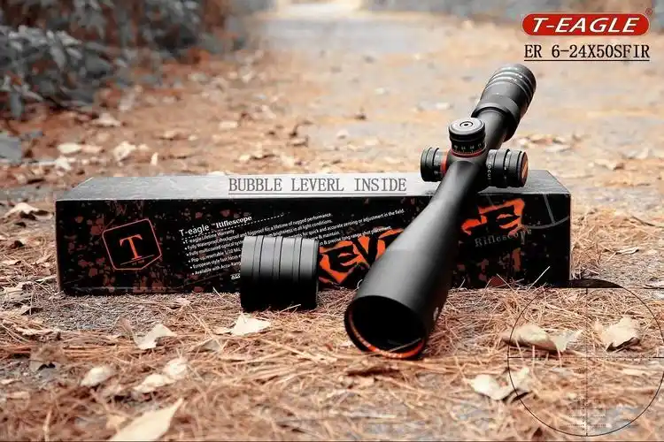 来自武汉军工突鹰重量级狙击镜内置水平仪科技满满