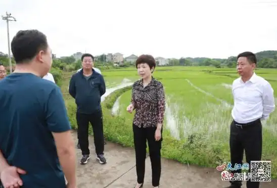 横峰县委书记潘琍现场督导农业农村重点工作