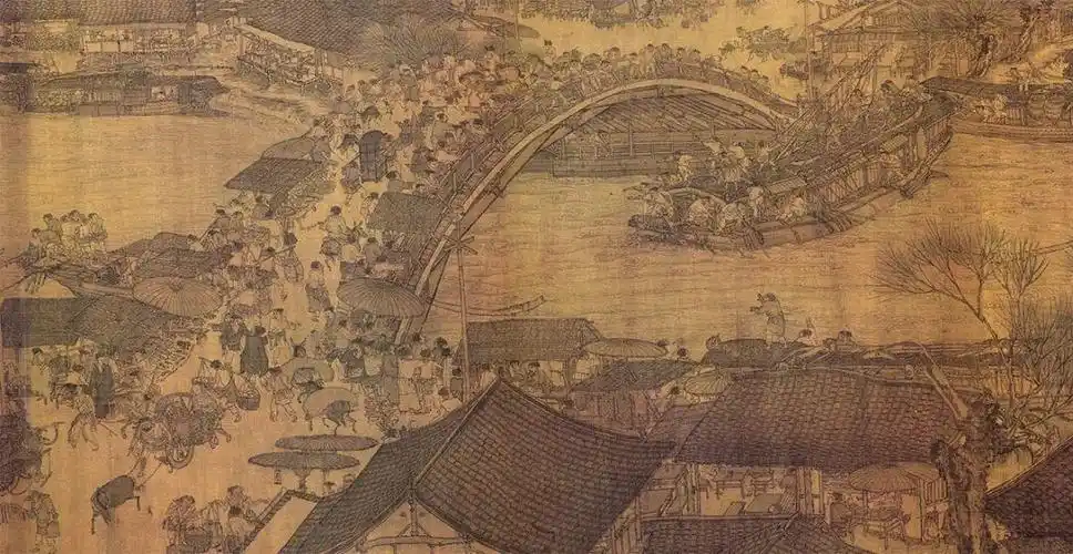 回复【清明上河图】,就可以获取超过30亿像素的高清无码《清明上河图