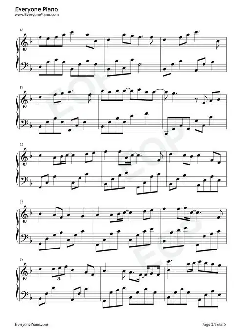 2035是这young时代少年团五线谱预览2