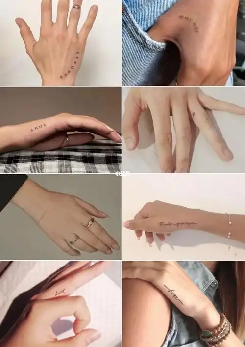 上海纹身75字母纹身好的位置有多重要