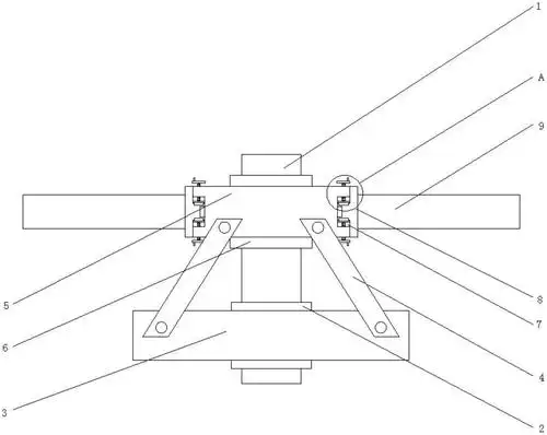 一种易安装拆卸的高强度耐张横担