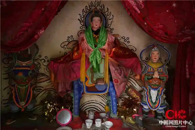 伏羲女娲推磨成婚之地磨池村