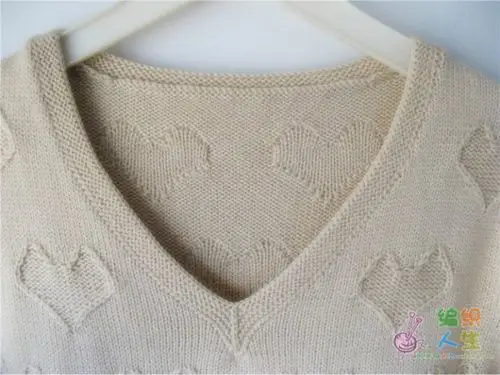 双层鸡心领织法汇总