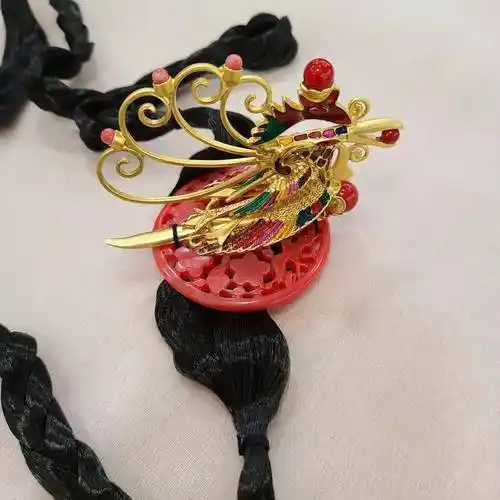 朝鲜族传统韩服头饰韩国舞台演出发饰发绳发新娘发饰