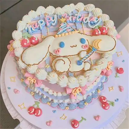 又很有创意的蛋糕图片 希望每个生日都能收到漂亮的蛋糕_qq头像个性网