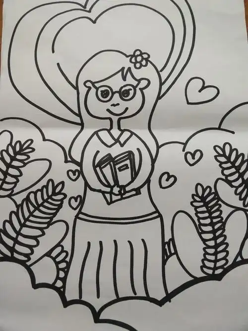 【国专一幼今日小课堂】绘画《我的老师》