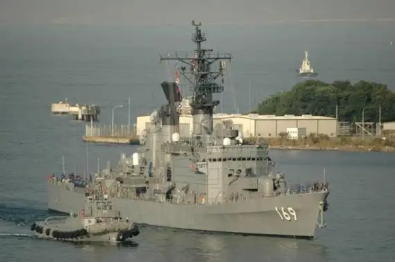 资料图:日本海上自卫队"太刀风"级169号驱逐舰