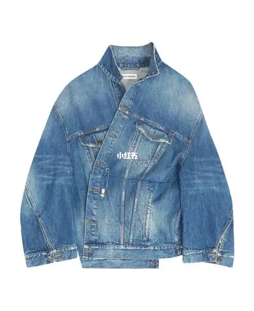 balenciaga22秋冬秀款牛仔夹克