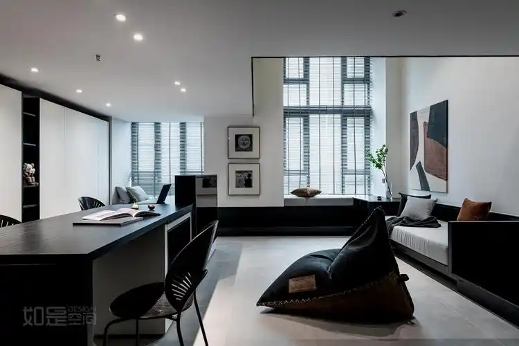 单身华宅 惬意生活(现代|高端loft公寓) - 作品案例 - 成都如是空间室