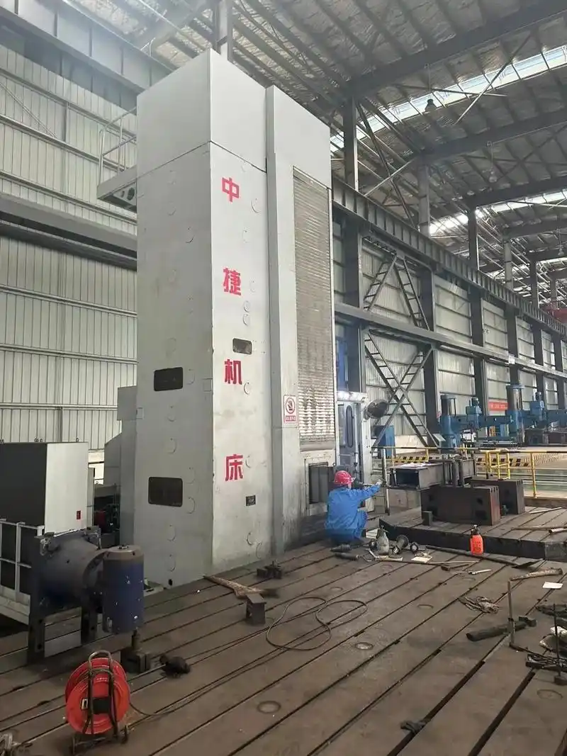 刚刚买下沈阳中捷6920落地镗床一台,齐齐哈尔6.3米数控立 - 抖音