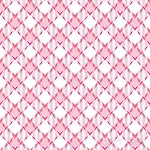 粉色条纹格子