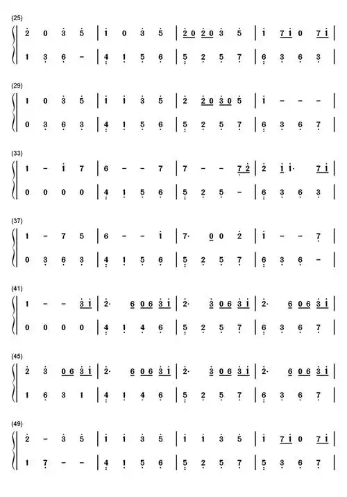 take me hand简谱-苍强曲谱