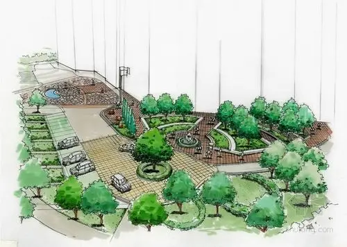 商业广场效果图