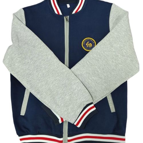 天津市河东区实验小学棒球服套装,缝制校徽,校服,可来图定制