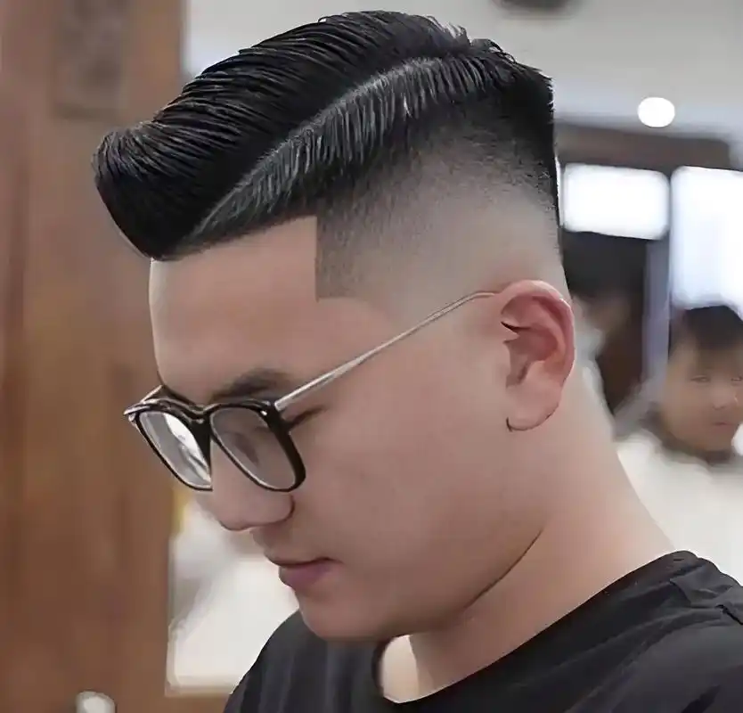 同城美发推荐#专业男士理发#复古渐变油头 #男士发型干净有精