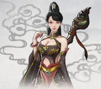 鬼谷八荒棕色古风魔法少女立绘mod