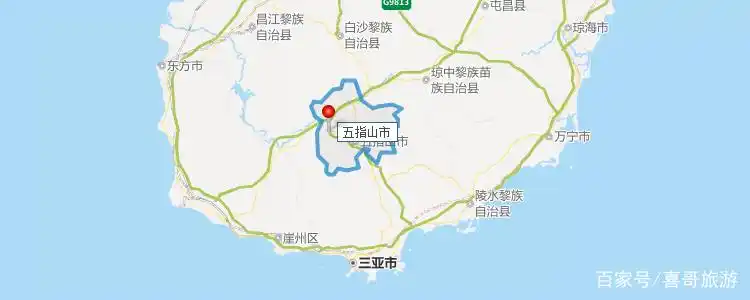 五指山市属于哪个省哪个市?