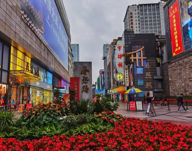 成都春熙路商圈掠影