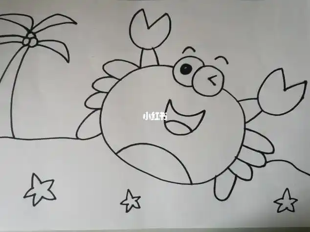 螃蟹简笔画 儿童画【螃蟹简笔画儿童画】