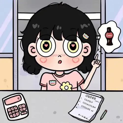 麻烦一瓶可乐老板～08一口碗糕#卡通头像  #星蝶公主头像  #优质