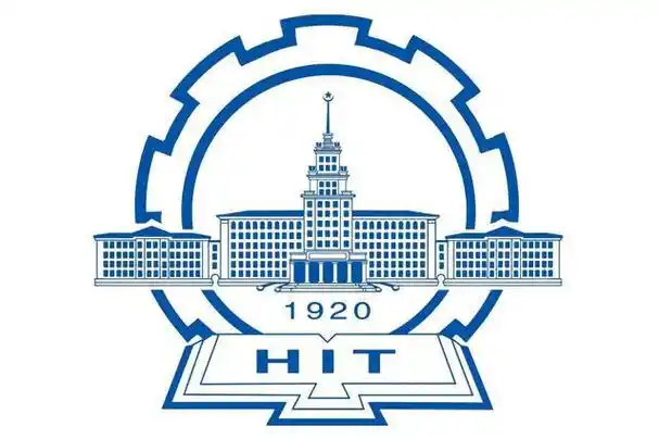 工程大学校徽以蓝色基调为主,由三种不同色阶的蓝色围成一个整体的圆