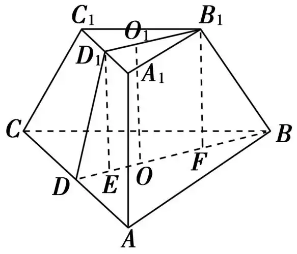正三棱台上底面边长为3,下底面边长为6,高为1,求这个正三棱台的斜高与