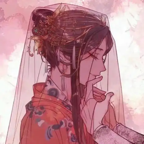 古风嫁衣情侣头像 情侣头像图片大全 -【爱个性】