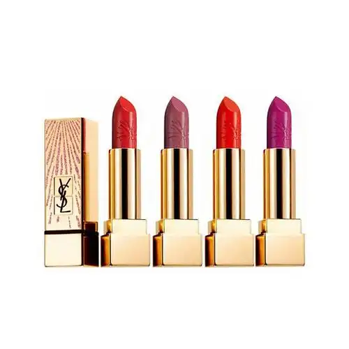 ysl圣罗兰方管口红唇膏唇釉系列2017圣诞限量版烟花方管口红52