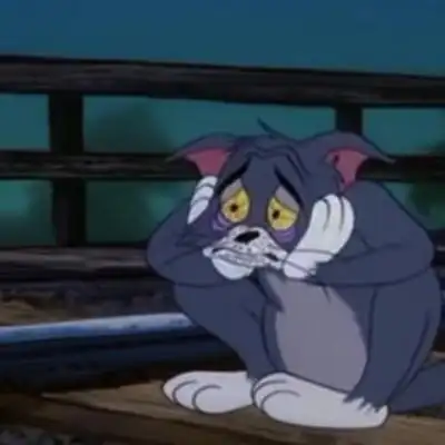 生活再苦都不要哭 汤姆猫_卡通动漫头像_我要个性网