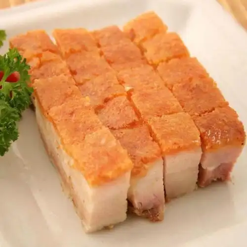 年货广东脆皮烧肉澳门烧肉烧大猪脆皮五花肉熟食茶餐厅原材料 脆皮