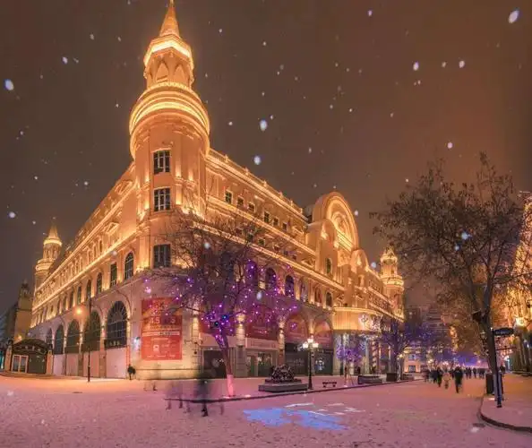 冬天, 最美不过雪后冰城!