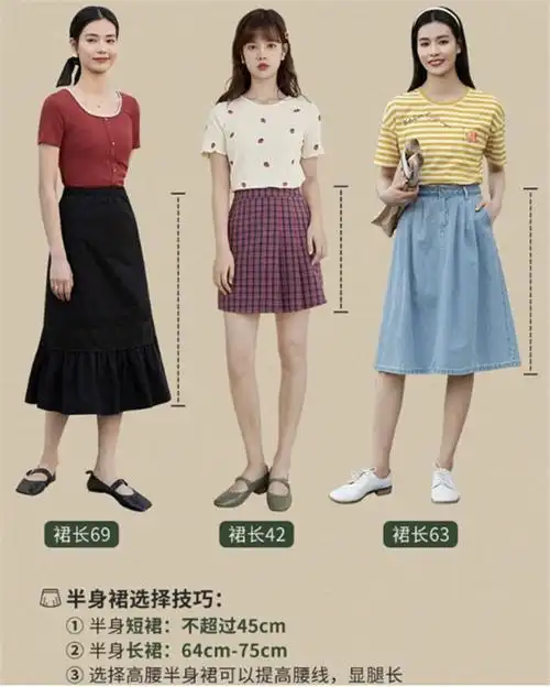 身高不足160的女生,不管裙子还是裤子,按照这3个法则来,准显高