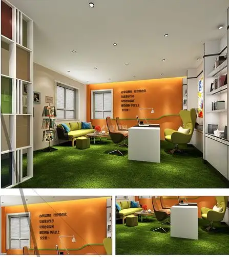 红叶艺术幼儿园之园长办公室装修效果赏析