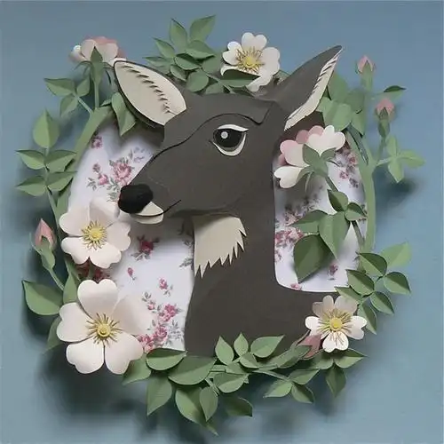 纸雕艺术欣赏4一种用纸质为制作材料的手工艺品