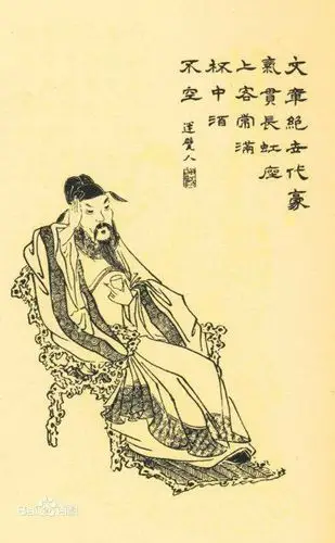 有这么一个生活片段,建安七子中最有成就的王粲死了,给他送葬的魏文帝