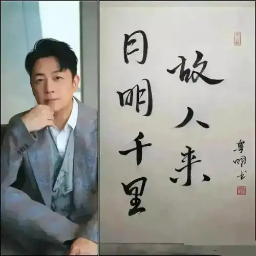 明星里会写毛笔字的都好有魅力会写毛笔字的人