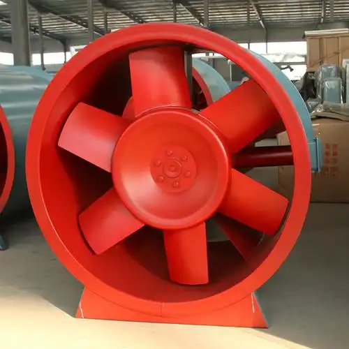 厂家供应消防排烟风机负压补风机工业车间工矿斜流混流轴流风扇