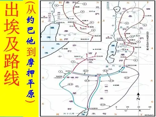 出埃及第一个14站路线ppt