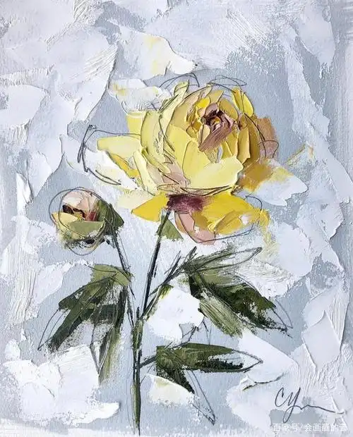 刮画作品欣赏,刮刀下的浪漫